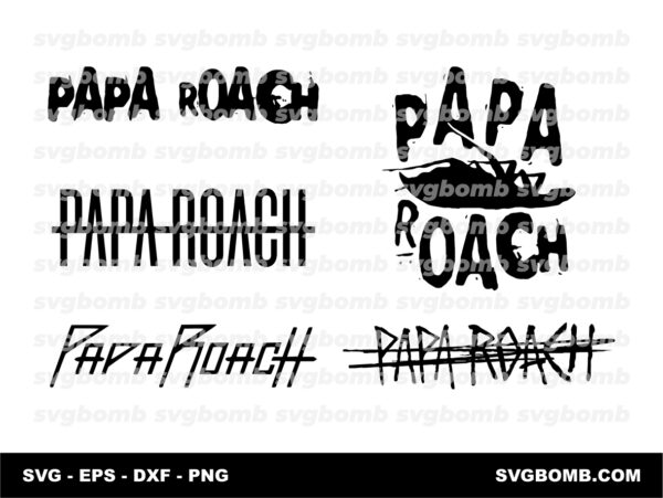 Papa Roach Logo SVG EPS PNG