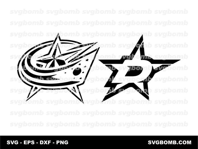 Dallas Stars Logo File for Spray Painting Download