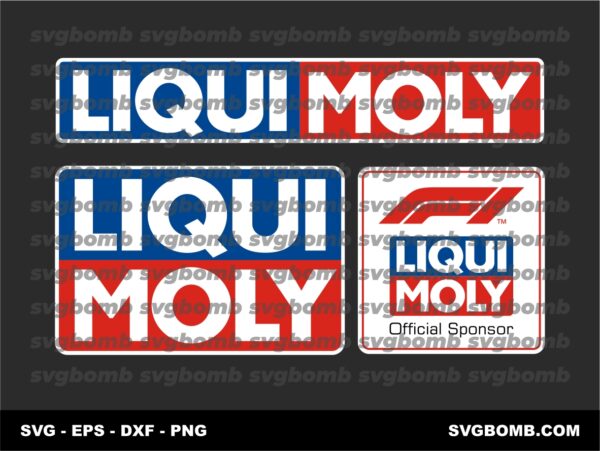 Liqui Moly F1 Engine Oil Logo SVG PNG EPS