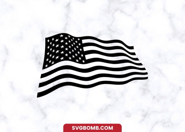 American Flag SVG Cut Files