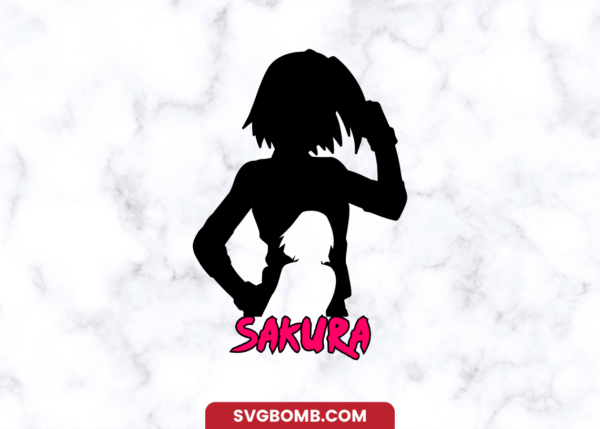 Sakura Haruno SVG Image Vector