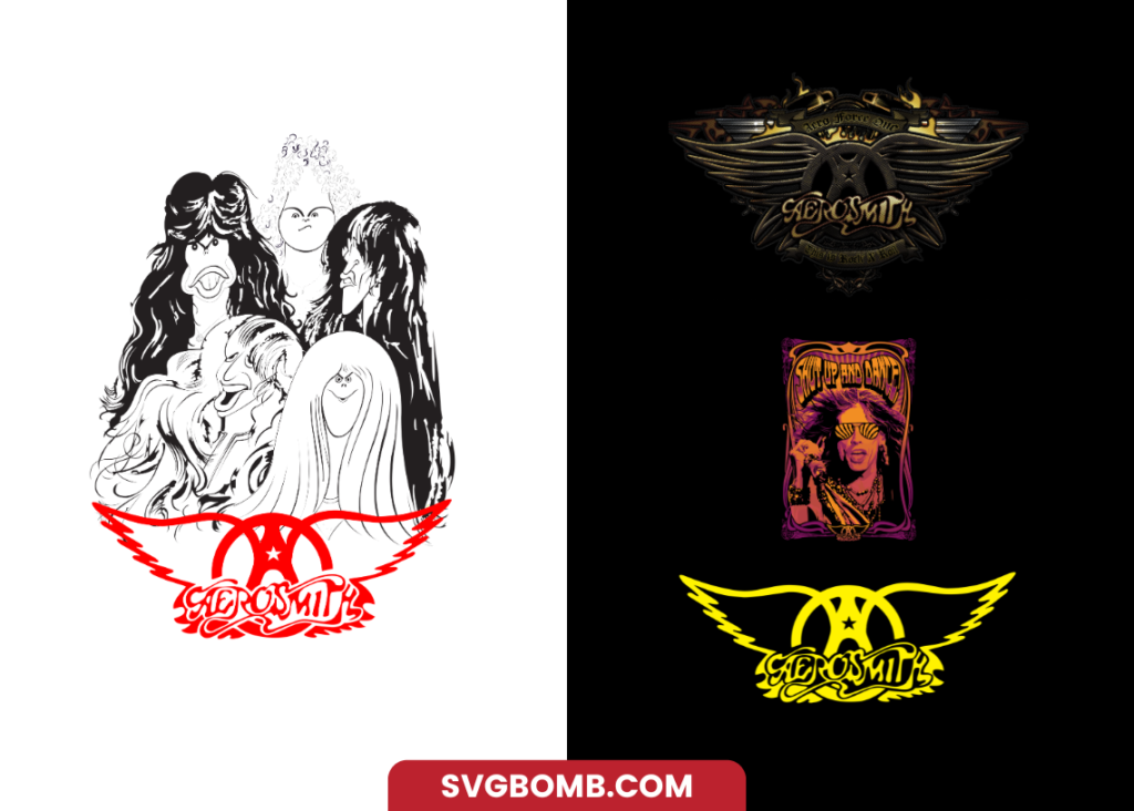 Aerosmith PNG Transparent DTF