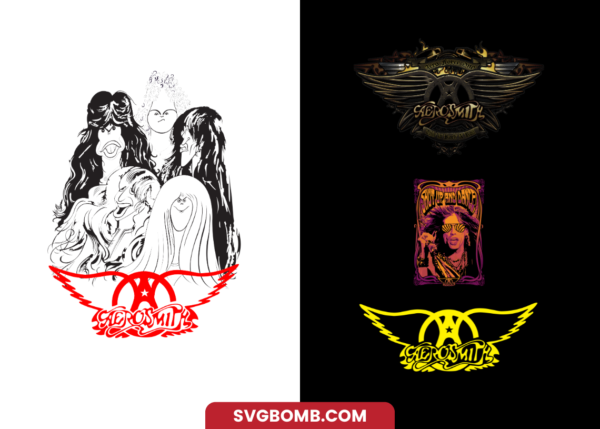 Aerosmith PNG Transparent DTF