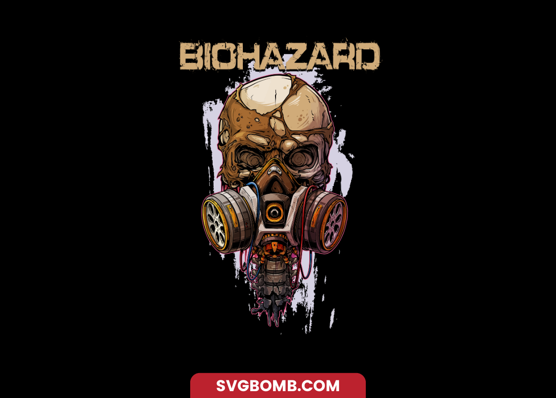 Bio Hazard Band Image PNG Transparent svgbomb