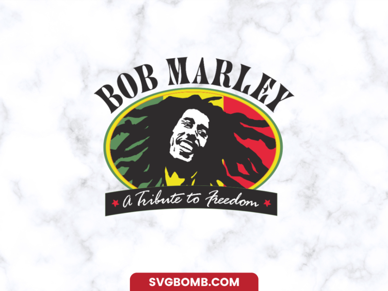 Bob Marley PNG DTF