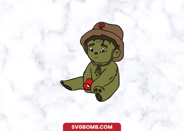 Baby Benito Grinch SVG Bad Bunny Grinch