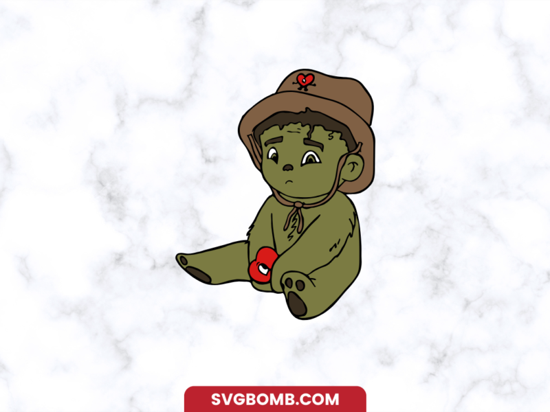 Baby Benito Grinch SVG Bad Bunny Grinch
