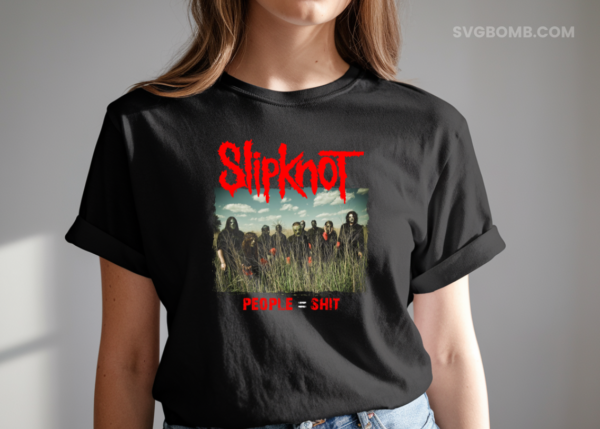 Slipknot DTF Ready To Print PNG File Raster