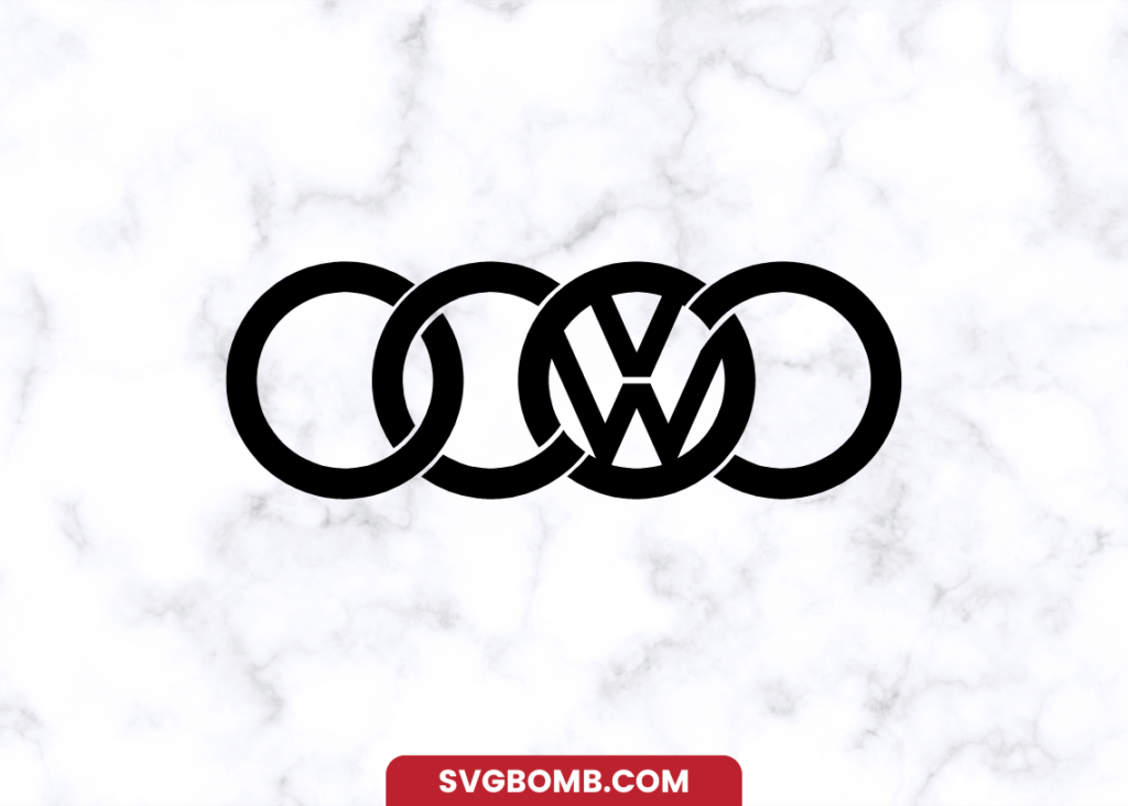 Home svgbomb Audi Volks VW Logo SVG Free