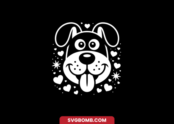 Cartoon Dog Free SVG