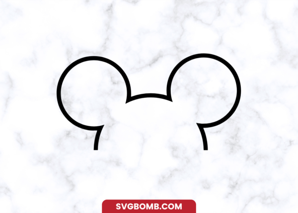 Disney Mickey Ears SVG