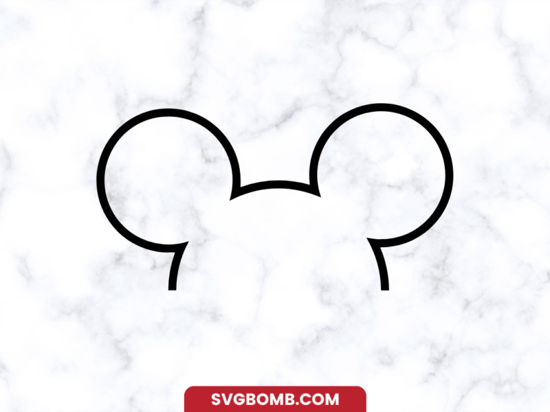 Home svgbomb Disney Mickey Ears SVG