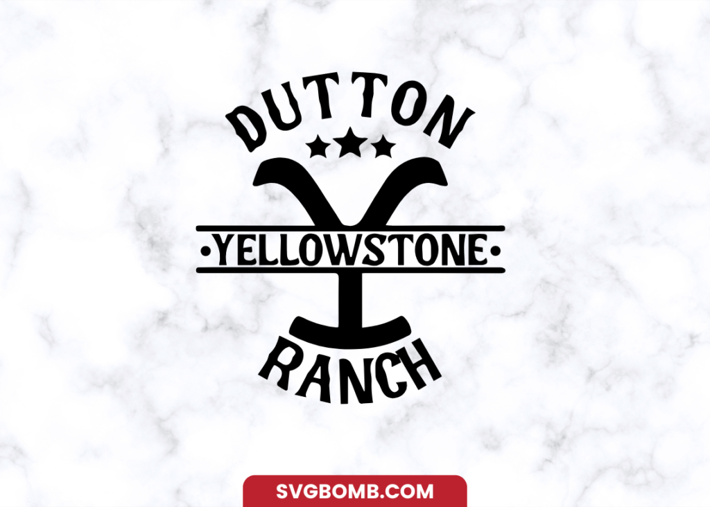 Home svgbomb Yellowstone Dutton Ranch Vector SVG PNG